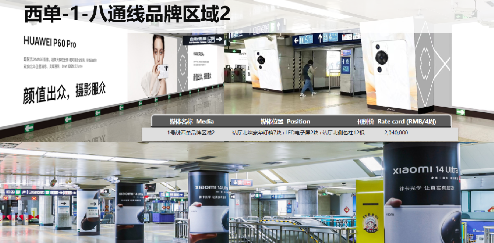 西单-1-八通线品牌区域